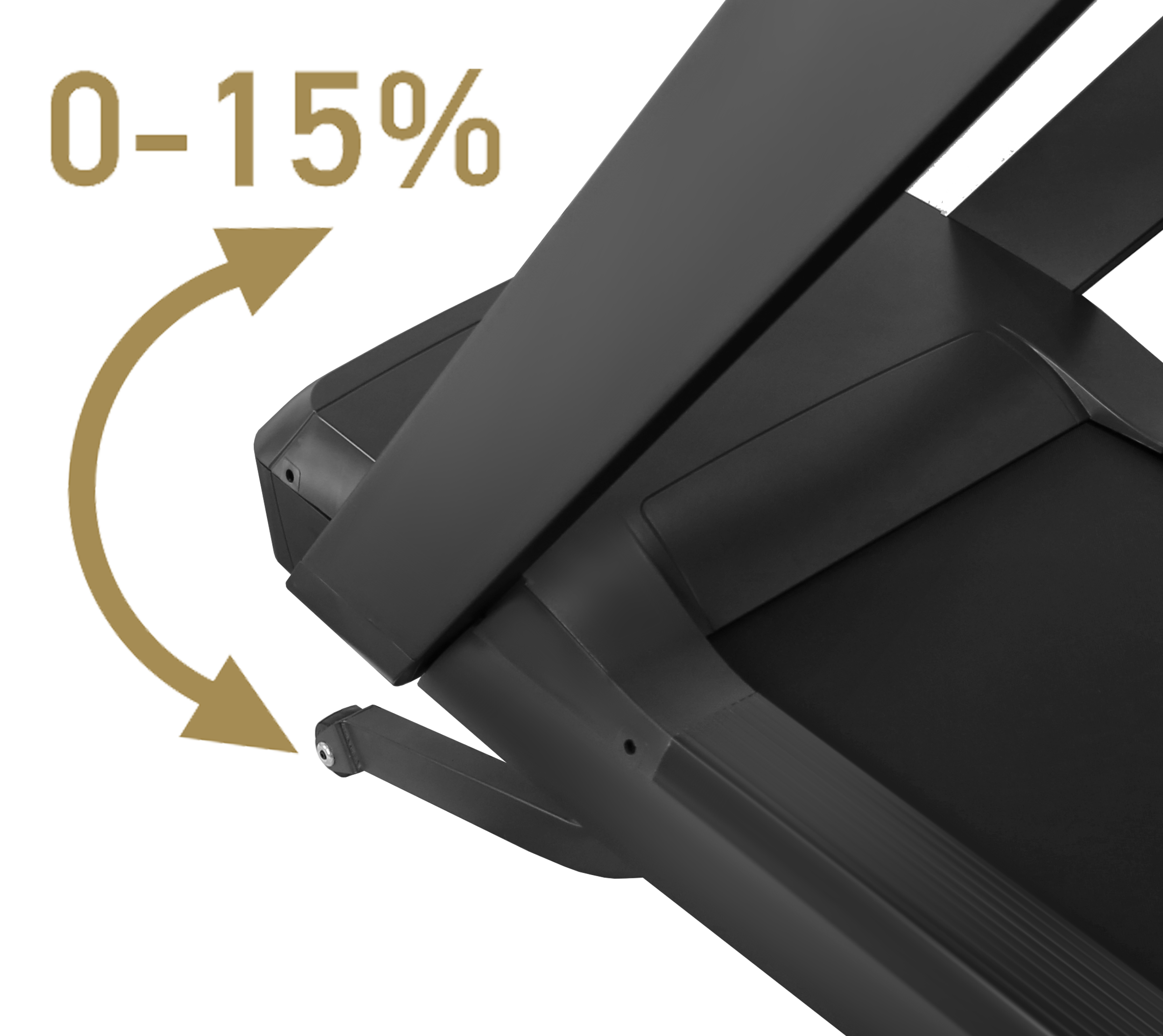 Автоматически изменяемый угол наклона от 0 до 15%