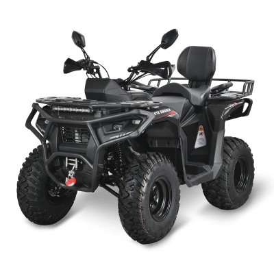Бензиновый квадроцикл WHITE SIBERIA BARS 320CC PRO (черный)