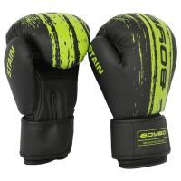 Перчатки боксерские BoyBo Stain BGS322 зеленые