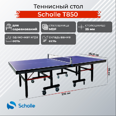 Теннисный стол Scholle, T850