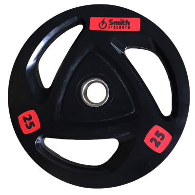 Диск обрезиненый 25кг. Smith Сила WP085