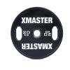 Диск тренировочный обрезиненный черный Xmaster XMT-XEBP-20KG