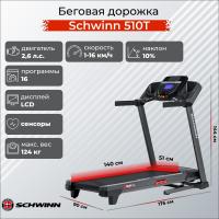 картинка Беговая дорожка Schwinn 510T от магазина trenager71.ru в Туле