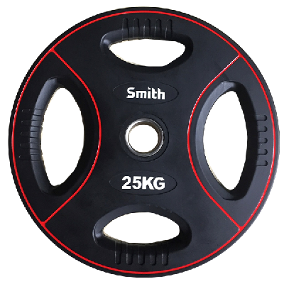 Диск полиуретановый 25кг. Smith Сила PUWP12