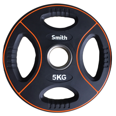 Диск полиуретановый 5кг. Smith Сила PUWP12