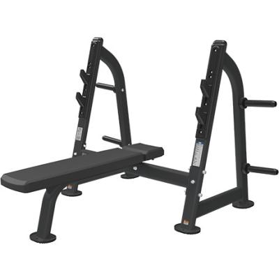 Скамья для жима горизонтальная профессиональная BRONZE GYM BR-1012