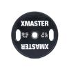 Диск тренировочный обрезиненный черный Xmaster XMT-XEBP-25KG
