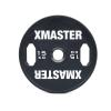 Диск тренировочный обрезиненный черный Xmaster XMT-XEBP-15KG