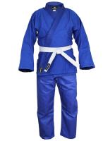 Кимоно для дзюдо BoyBo, BK425, куртка 450 г/м2,брюки 220-240 г/м2, синий
