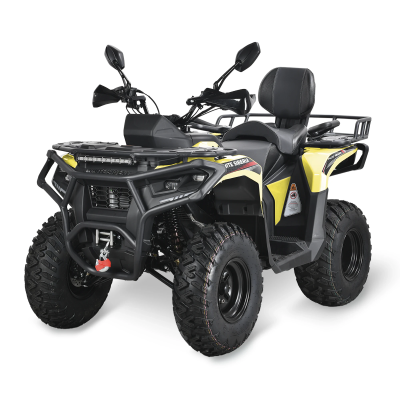 Бензиновый квадроцикл WHITE SIBERIA BARS 320CC PRO (желтый)