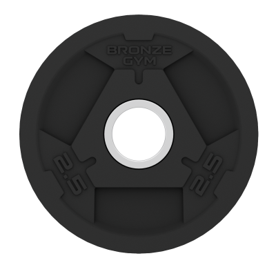 Диск олимпийский BRONZE GYM обрезиненный 2,5 кг