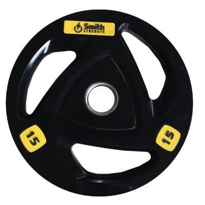 Диск обрезиненый 15кг. Smith Сила WP085
