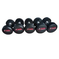 Набор обрезиненных гантелей Smith DB145-1 (пара) от 2,5 до 25кг, с шагом 2,5кг