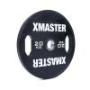 Диск тренировочный обрезиненный черный Xmaster XMT-XEBP-20KG
