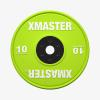 Диск бамперный соревновательный цветной Xmaster XMT-CBP-10KG