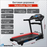 картинка Беговая дорожка Nautilus T628 от магазина trenager71.ru в Туле