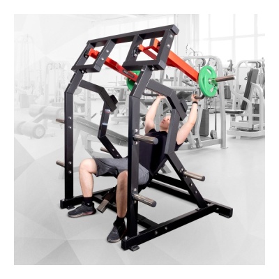 Плечевой жим на свободных весах Protrain PP121 (черно-красный)