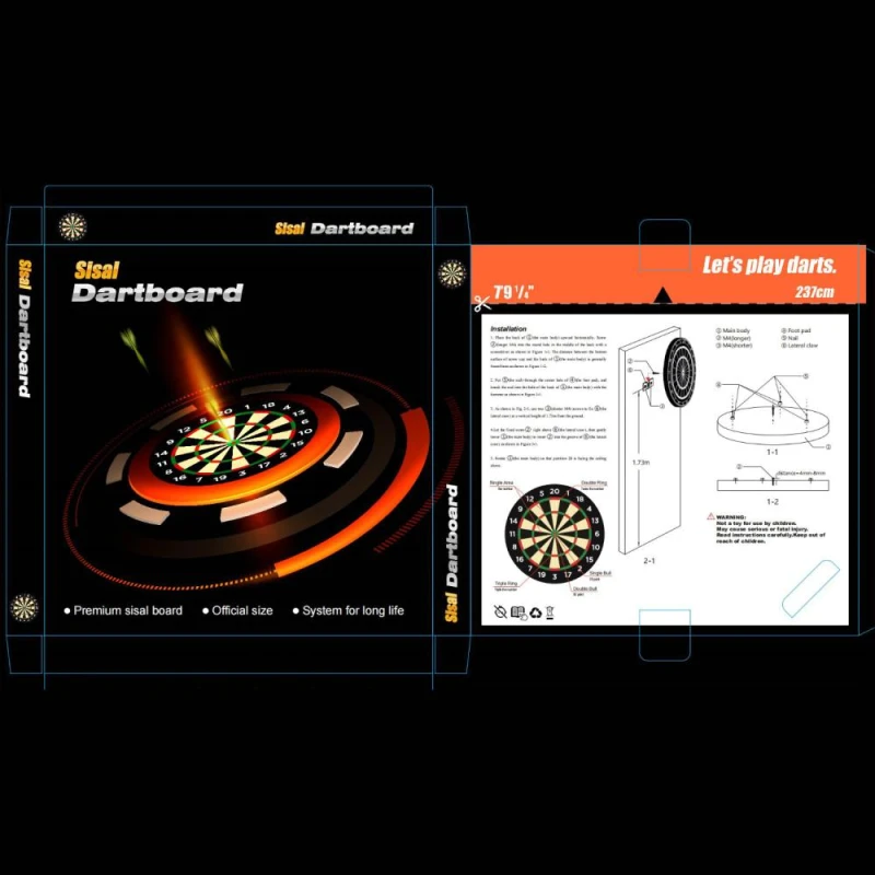 Мишень для дартса DFC SISAL купить в Туле в магазине
