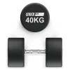 Гантель UNIX Fit PRO круглая обрезиненная 40 кг / шт.