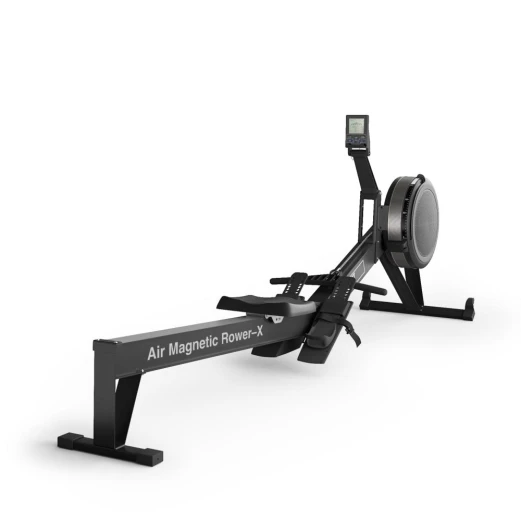 Гребной тренажер UNIX Fit Air аэромагнитный / Magnetic Rower-X черный