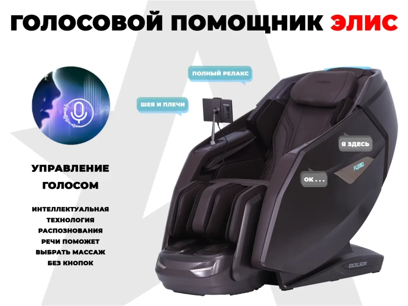 Массажное кресло FUJIMO EXCELSIOR Коричневый