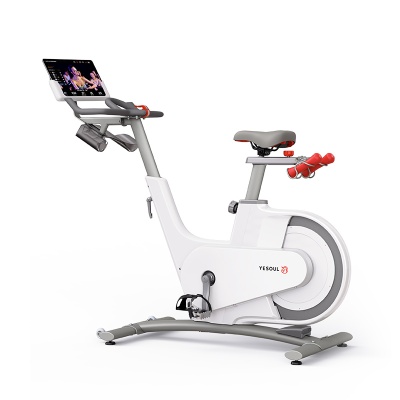 картинка Велотренажер YESOUL Smart Spinning bike V1 белый от магазина trenager71.ru в Туле