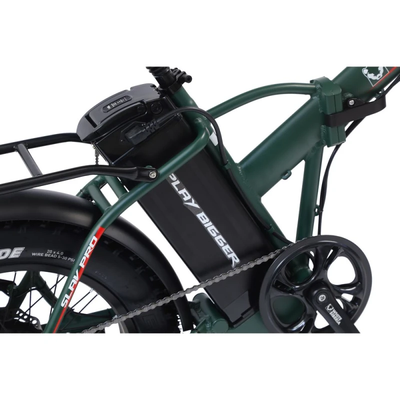 Электровелосипед WHTE SIBERIA SLAV PRO 1000W (матовый черный) — купить в Туле