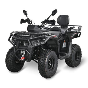 Бензиновый квадроцикл WHITE SIBERIA BARS 320CC PRO (черный)