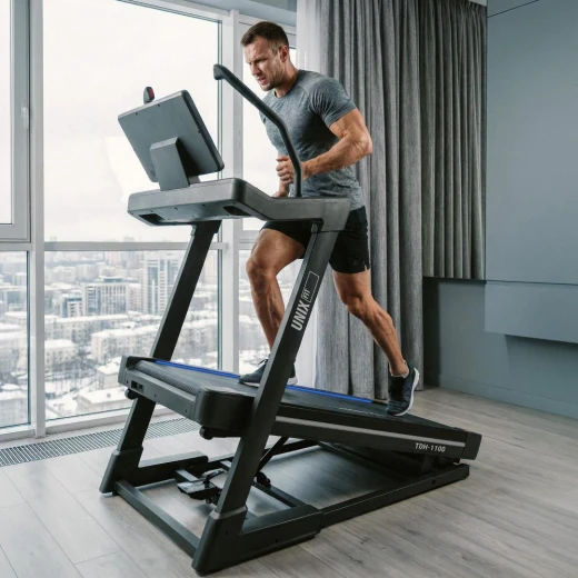 Беговая дорожка UNIX Fit H-1100 (наклон 44 уровня) купить в Туле