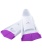 Ласты тренировочные Pooljet White/Purple, L