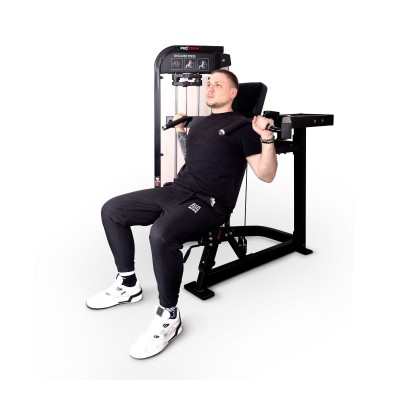Плечевой жим сидя Protrain CP104 — тренажёр для зала, купить по выгодной цене