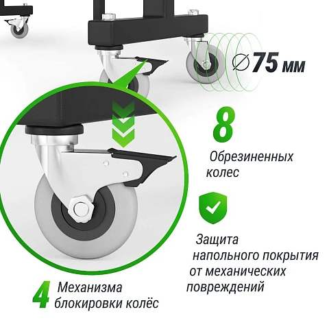 Всепогодный теннисный стол UNIX Line для улицы outdoor 14 мм SMC, зеленый