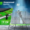 Батут UNIX Line НЛО / UFO 14 ft (427 см) зеленый купить в Туле по низкой цене