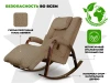 Массажное кресло качалка FUJIMO Time2Chill TEDDY Коричневый купить в Туле