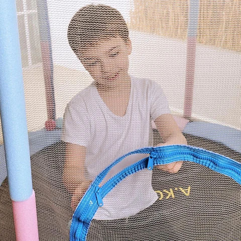 Батут детский DFC A.KOU KIDS 55" (140 см) с сеткой