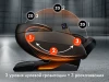 Массажное кресло OTO CENTURION PRO коричневый — купить, цена, отзывы