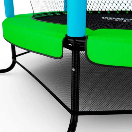 Батут детский DFC SMRKIDS 55" с сеткой, GREEN купить в Туле по низкой цене