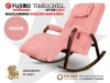 Массажное кресло-качалка FUJIMO Time2Chill TEDDY Розовый купить в Туле