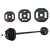 Штанга для аэробики с дисками (2x5kg /2x2.5kg /2x1.25kg) Smith Сила (Strength) PXPMS 05
