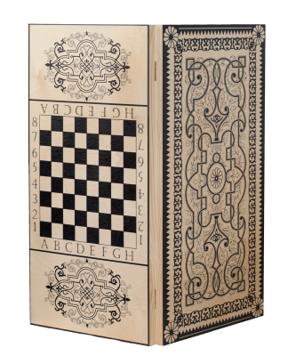 Игра 2 в 1 "Орнамент" большая, 103-13, 600х300х40 мм