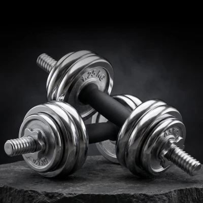 Набор гантелей UNIX Fit в кейсе 20 кг