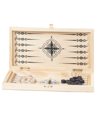 Игра 2 в 1 "Классика" дорожная, 290х145х40 мм