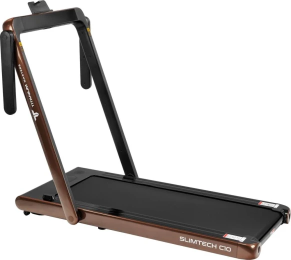 Беговая дорожка Titanium Masters Slimtech C10 коричневая — купить в Туле