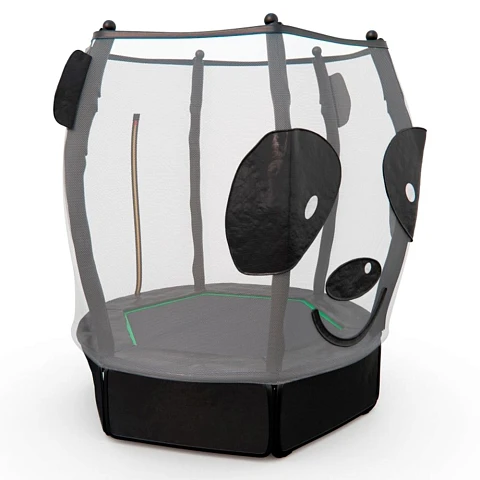 Батут детский DFC ANIMALS PANDA 55" с сеткой