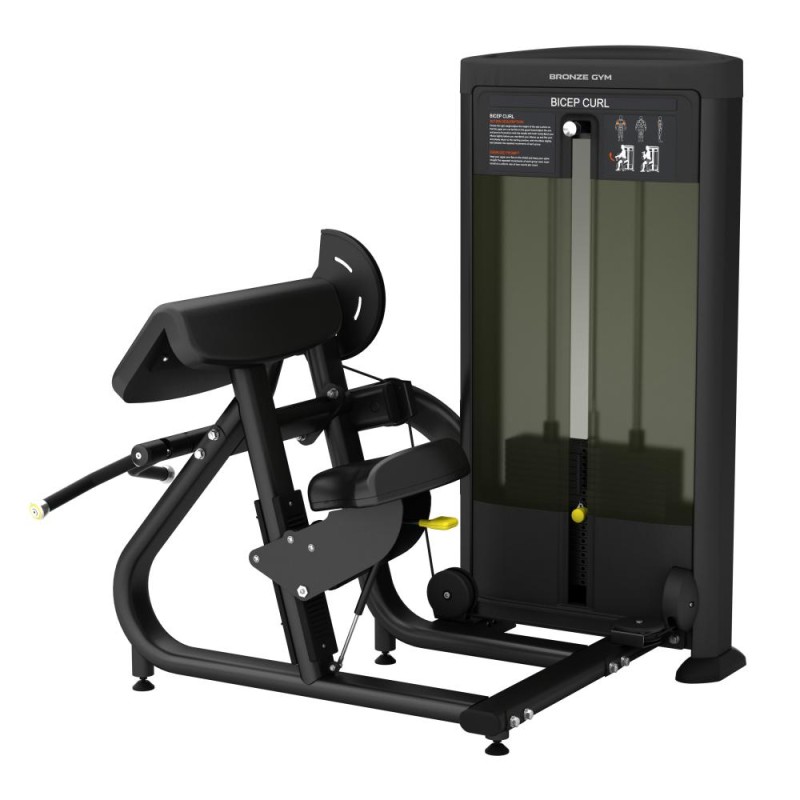Бицепс-машина BRONZE GYM BLANC 30 — профессиональный тренажер для зала