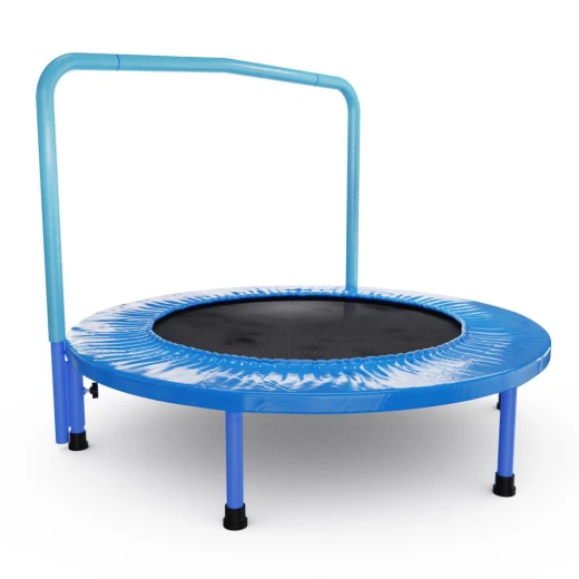 Батут с поручнем DFC JUMPFIT 36'' синий купить в Туле по низкой цене