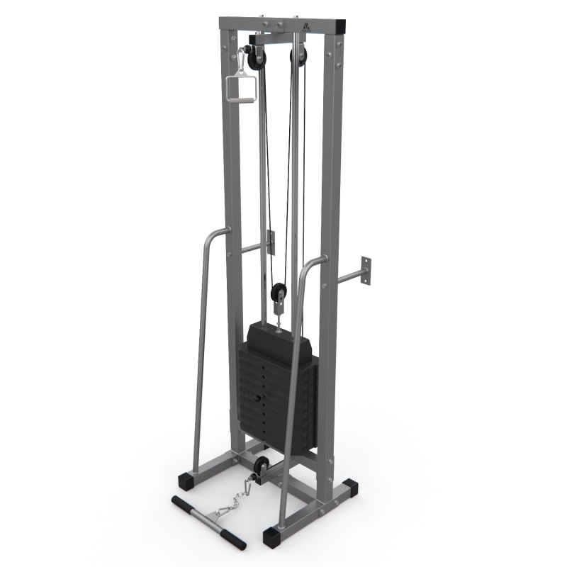 Кроссовер DFC D10085, стек 50 кг — тренажер для дома и зала