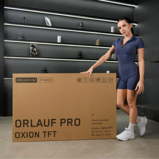 Эллиптический тренажер Orlauf Pro Oxion TFT — купить в Туле в магазине тренажеров