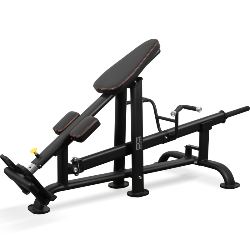 Т-образная тяга BRONZE GYM PL-1718 — профессиональный тренажёр для спины