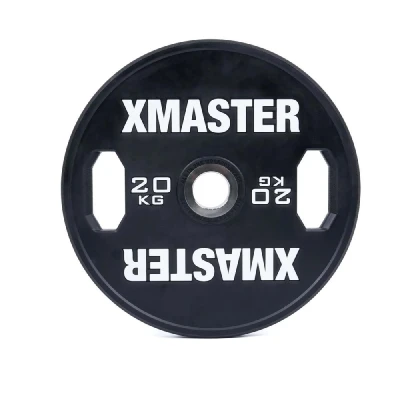 Диск тренировочный обрезиненный черный Xmaster XMT-XEBP-20KG